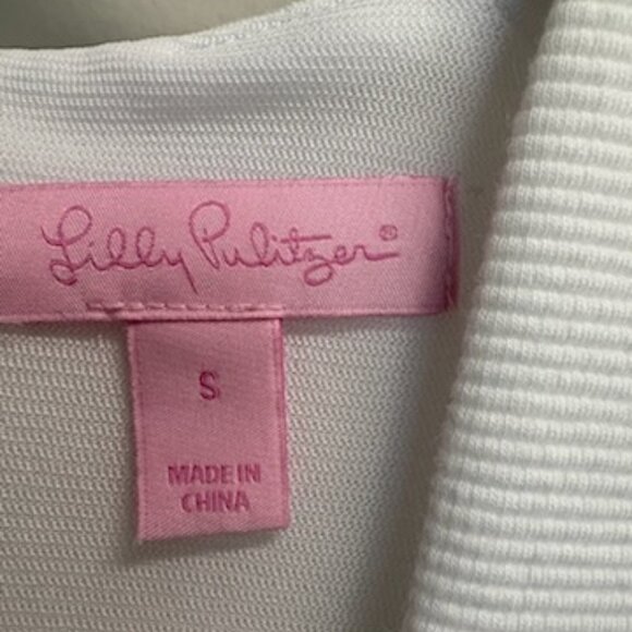 Lily Pulitzer Charlena Shift Dress in Resort White Size S - Picture 5 of 8